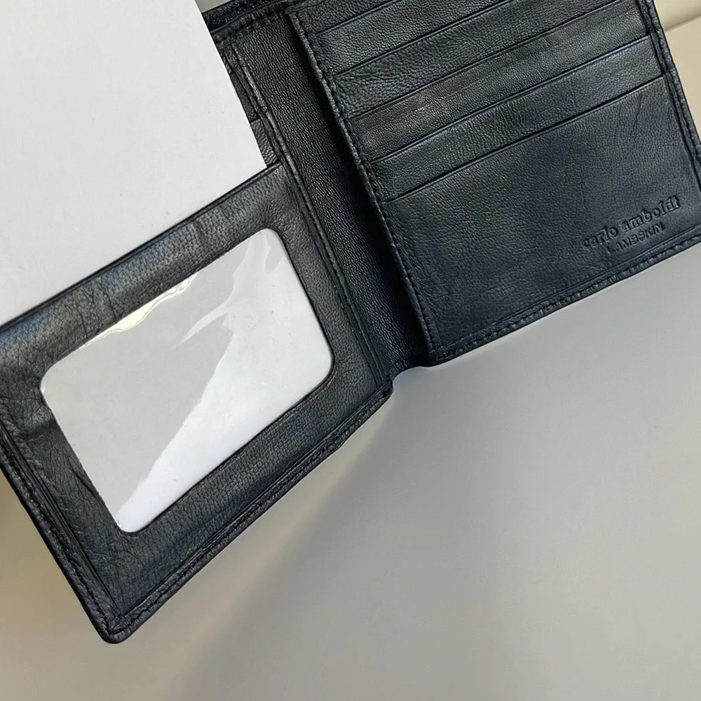 Carlo Amboldi Lambskin Men’s Wallet